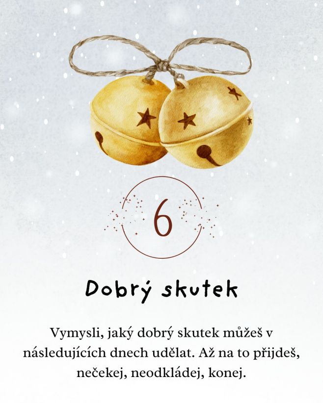 A šiř dál <3 #adventnikalendar #advent #vanoce #dobryskutek #radost #laskavost #stastnemisto